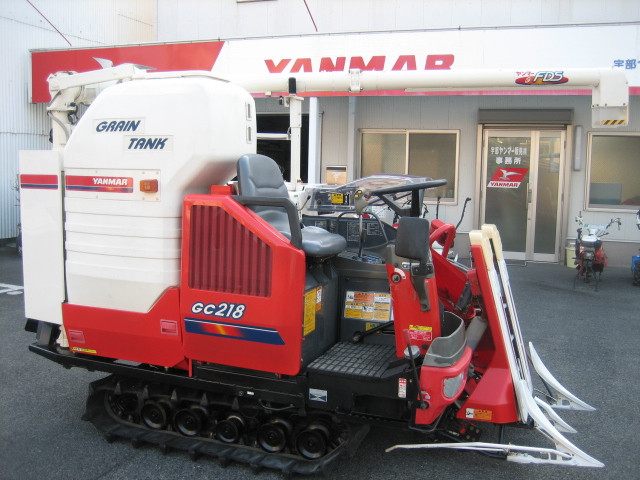 ヤンマー 中古コンバイン GC218HWLS（18馬力） の商品画像2