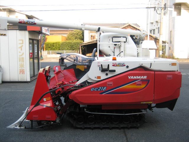 ヤンマー 中古コンバイン GC218HWLS（18馬力） の商品画像4