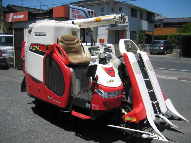 ヤンマー 中古コンバイン AJ 218 JLE（2条刈/18.5馬力） の商品画像2