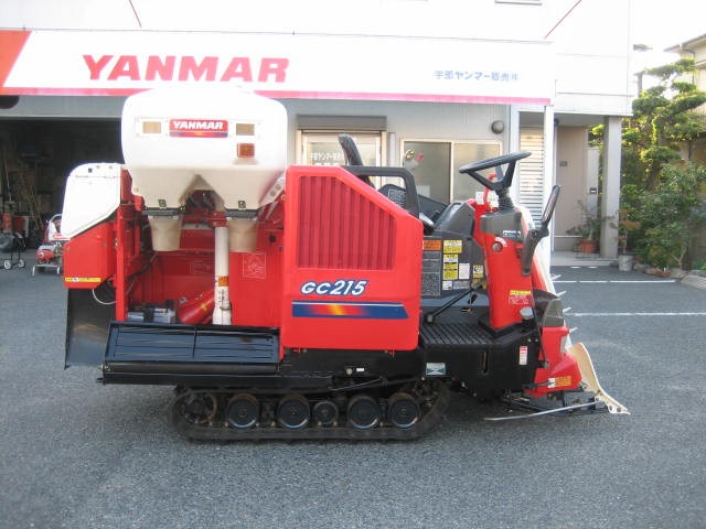 ヤンマー 中古コンバイン GC215 HWLS 15馬力の商品画像1