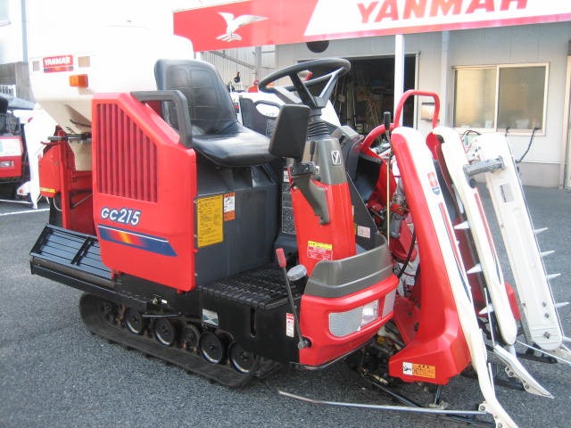 ヤンマー 中古コンバイン GC215 HWLS 15馬力の商品画像2
