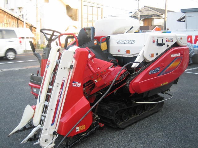 ヤンマー 中古コンバイン GC215 HWLS 15馬力の商品画像3