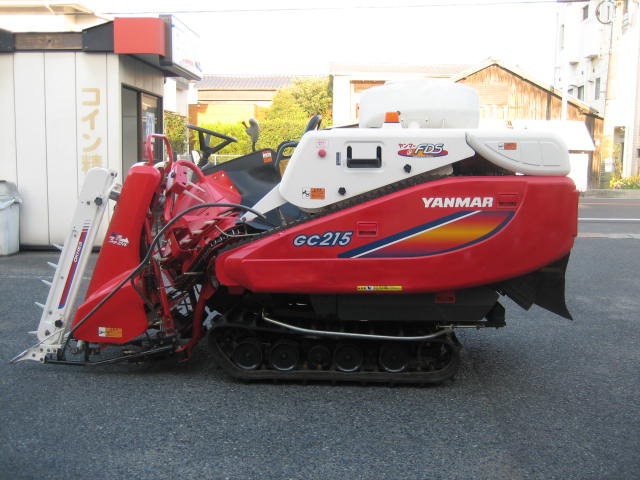 ヤンマー 中古コンバイン GC215 HWLS 15馬力の商品画像4