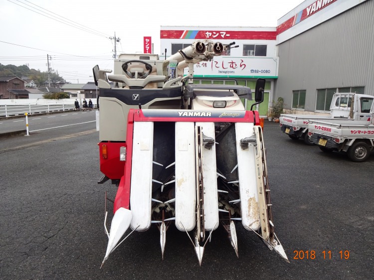 ヤンマー 中古コンバイン GC447，JWLLUの商品画像1