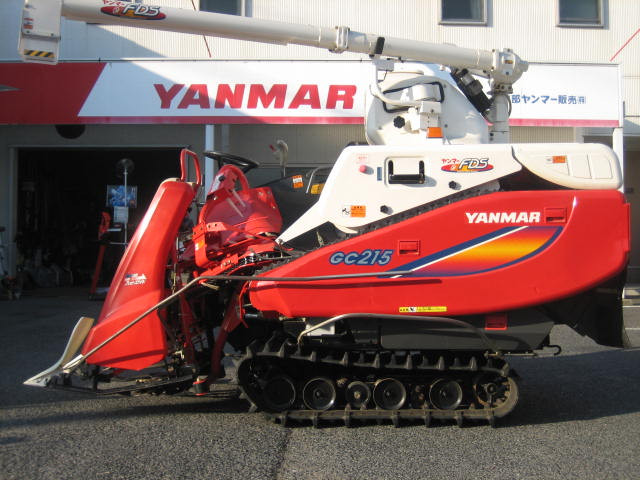 ヤンマー 中古コンバイン GC215G HWLS  の商品画像1