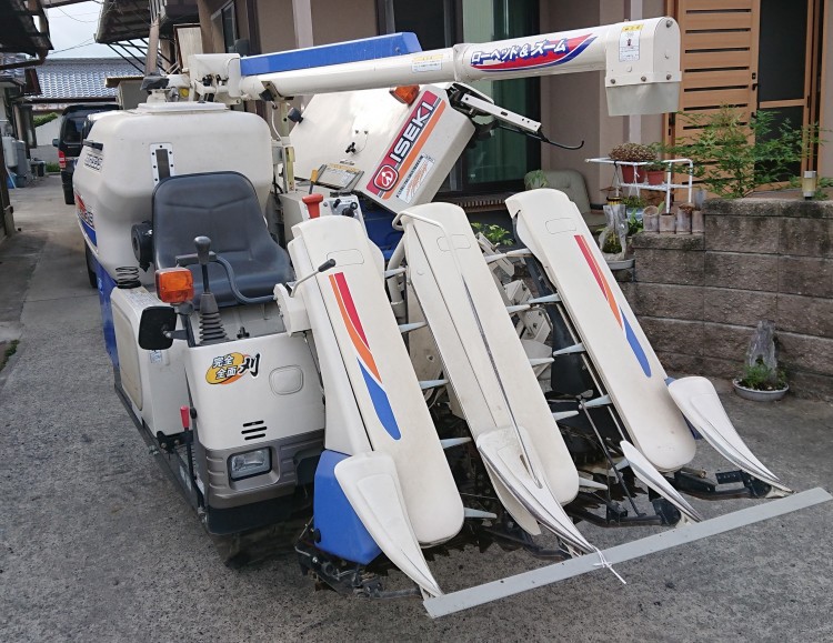 イセキ 中古コンバイン HVB319 G―ZKWCの商品画像1