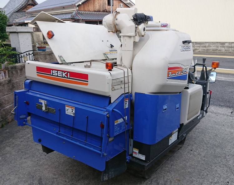 イセキ 中古コンバイン HVB319 G―ZKWCの商品画像3
