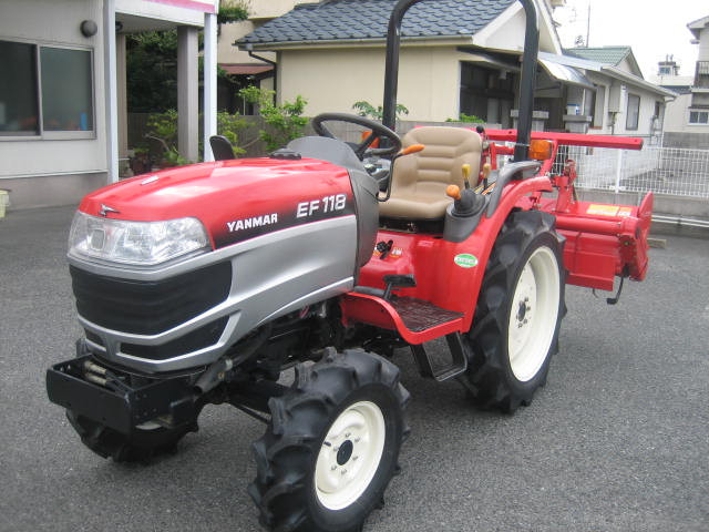 ヤンマー 中古トラクター EF118 VUS4G の商品画像9