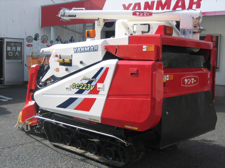 ヤンマー 中古コンバイン GC223V XH 2条刈/23馬力の商品画像2