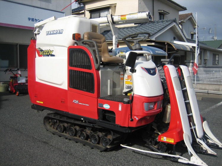 ヤンマー 中古コンバイン GC223V XH 2条刈/23馬力の商品画像3