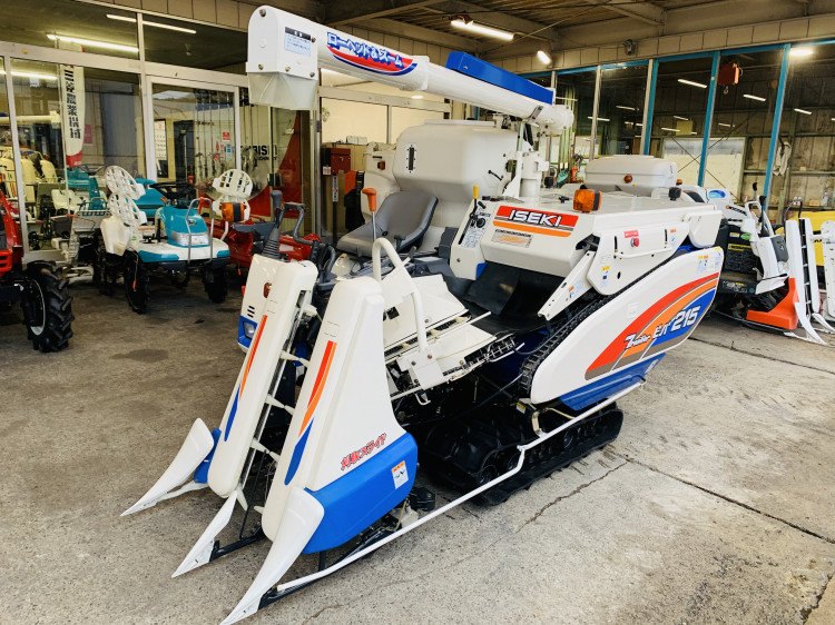 イセキ 中古コンバイン HVB215Gの商品画像1