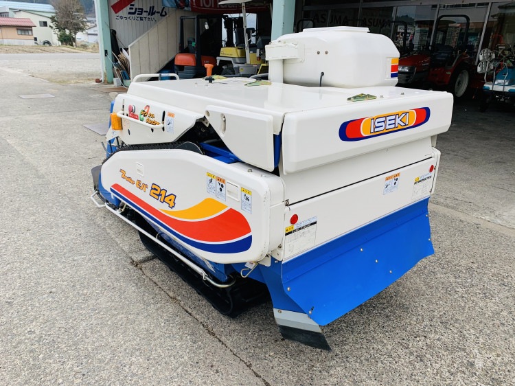 イセキ 中古コンバイン HVA214の商品画像4