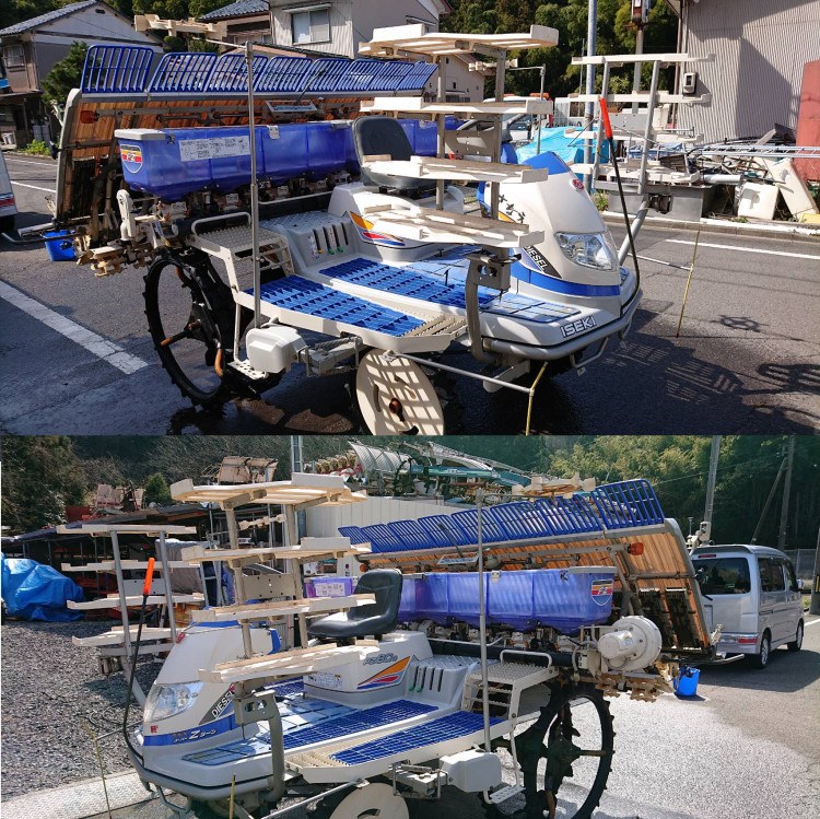 イセキ 中古田植機 PZ-80 HD-LFの商品画像3