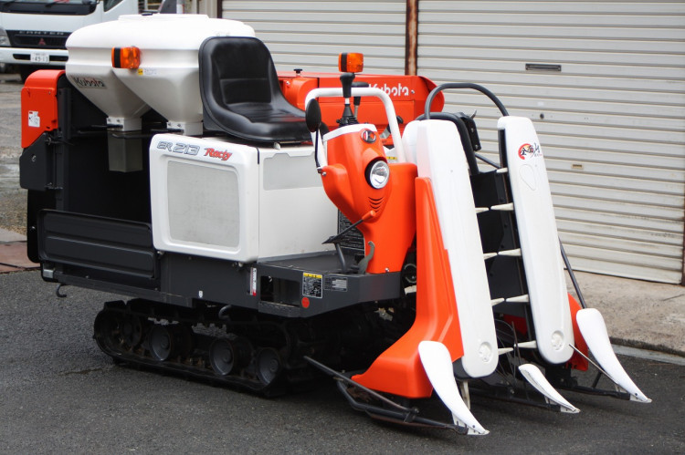 クボタ 中古コンバイン ER213 ラクティー 2条刈 12.5馬力 ホッパー仕様の商品画像1