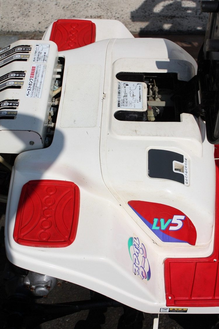 三菱 中古田植機 マイレディ LV5 10.5馬力 自動水平 整地ロータ スマイルターン ペースト施肥機の商品画像5