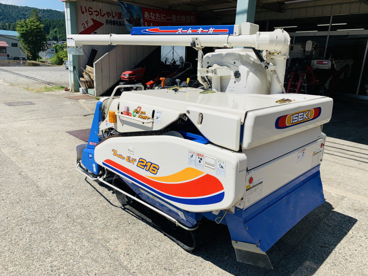 イセキ 中古コンバイン HVA216Gの商品画像3