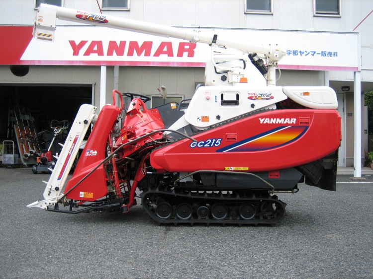 ヤンマー 中古コンバイン GC215G HWLSの商品画像1