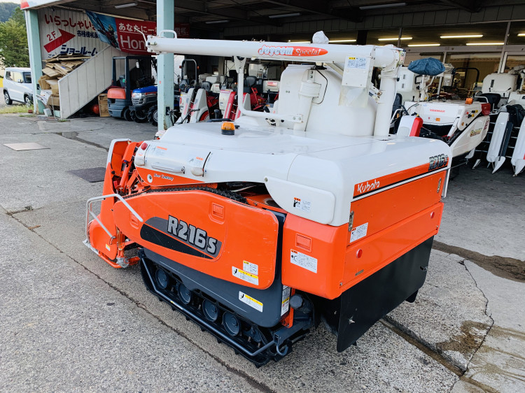 クボタ 中古コンバイン R216S(G)の商品画像4