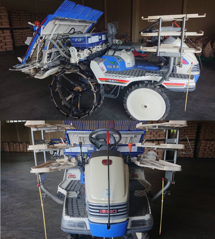 イセキ 中古田植機 PG-5 3H-VEFの商品画像5