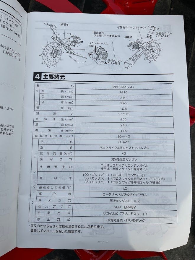 丸山製作所 中古その他 MKF-A415-JKの商品画像4