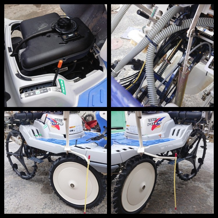 イセキ 中古田植機 PQZ4DULFの商品画像9