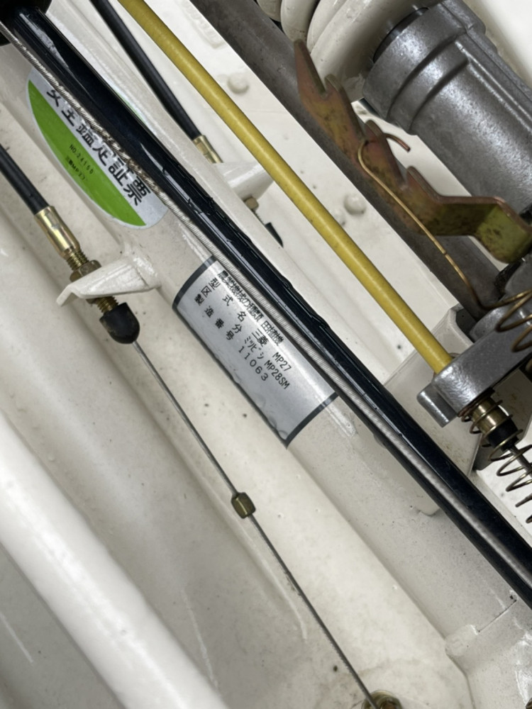 三菱 中古田植機 MP28の商品画像3