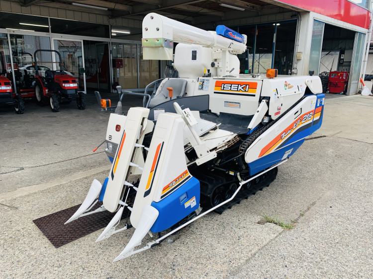 イセキ 中古コンバイン HVG218Gの商品画像1