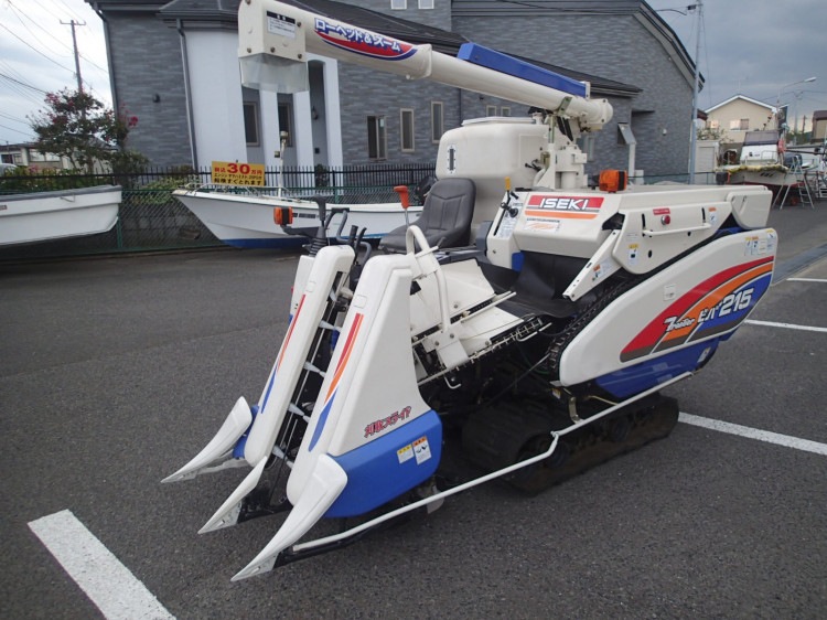 イセキ 中古コンバイン HVB215G-ZAWCの商品画像1