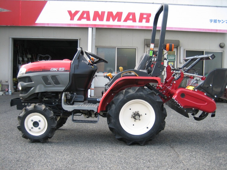 ヤンマー 中古トラクター GK13VUS1ロータリ新品の商品画像1