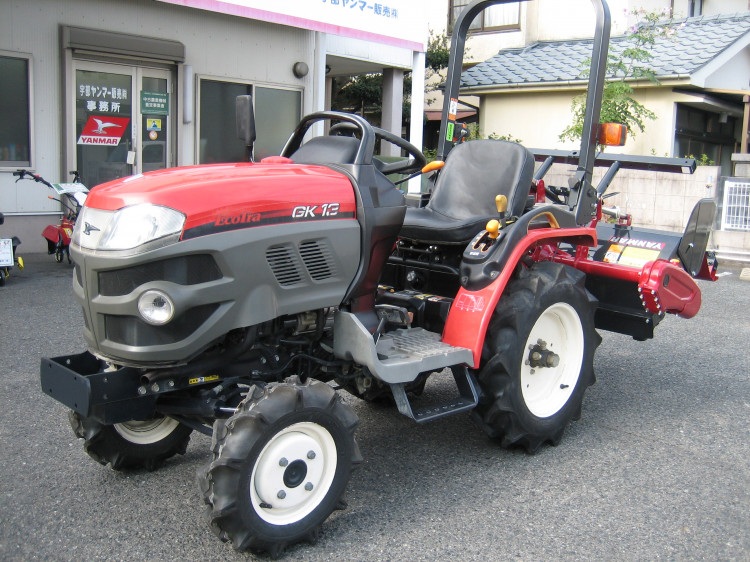 ヤンマー 中古トラクター GK13VUS1ロータリ新品の商品画像2
