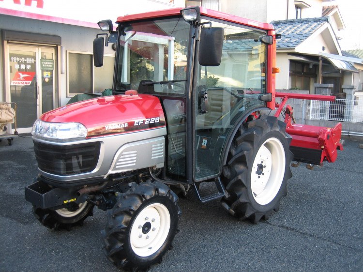 ヤンマー 中古トラクター EF228 VUQKS7Mの商品画像2