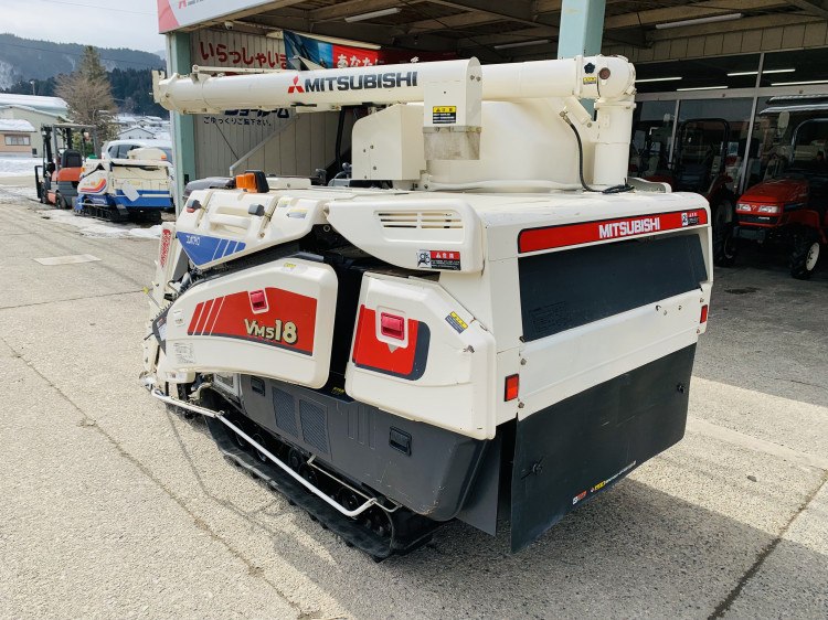 三菱マヒンドラ農機 中古コンバイン VMS18Gの商品画像3