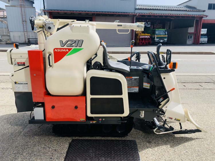 三菱マヒンドラ農機 中古コンバイン V211Gの商品画像6