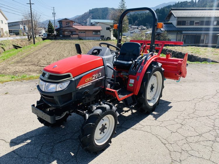 三菱マヒンドラ農機 中古トラクター GS210の商品画像1