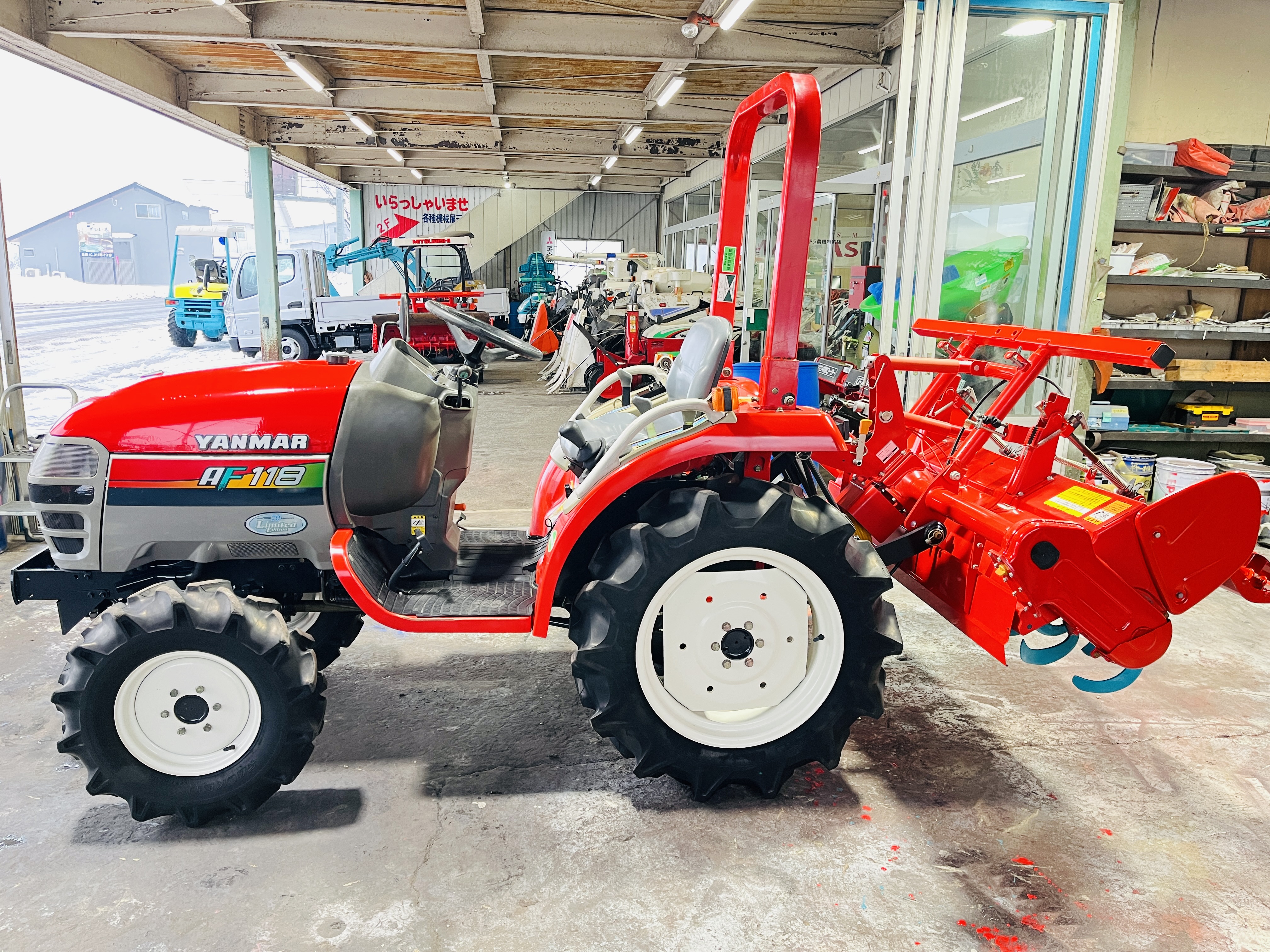 ヤンマー 中古トラクター AF118の商品画像7
