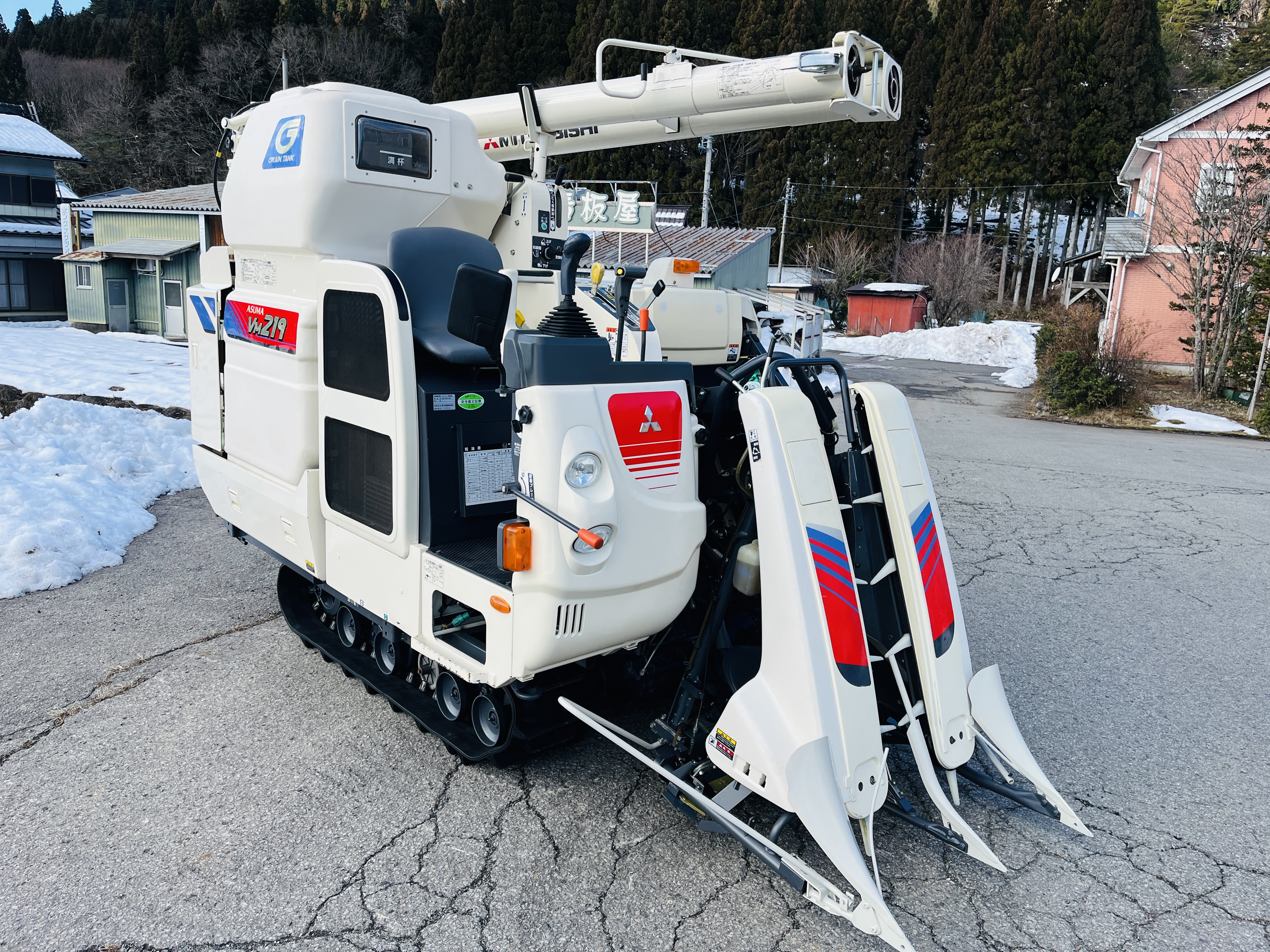 三菱マヒンドラ農機 中古コンバイン VM219Gの商品画像2