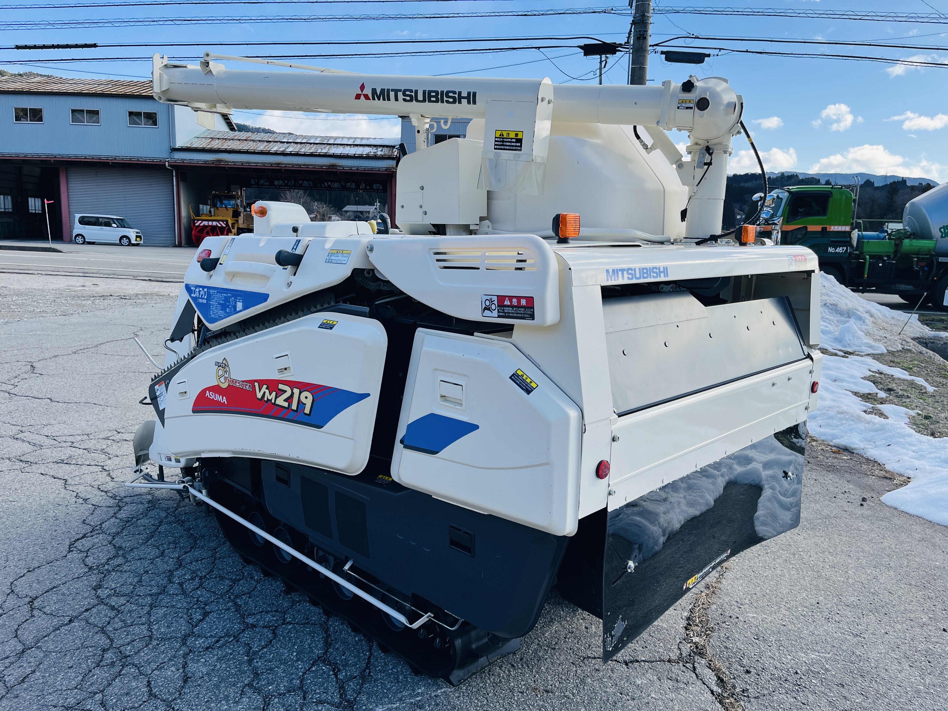 三菱マヒンドラ農機 中古コンバイン VM219Gの商品画像4