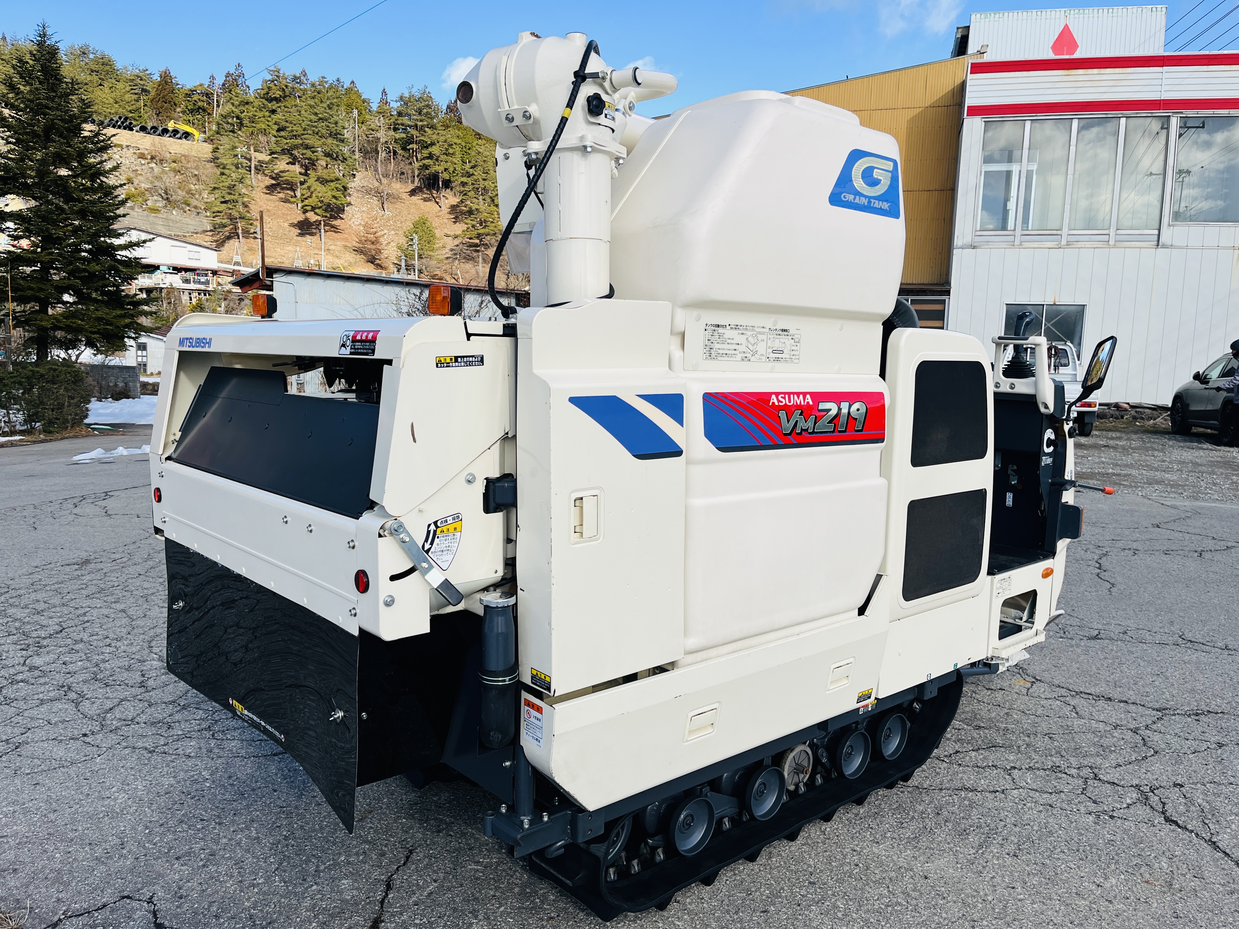 三菱マヒンドラ農機 中古コンバイン VM219Gの商品画像5