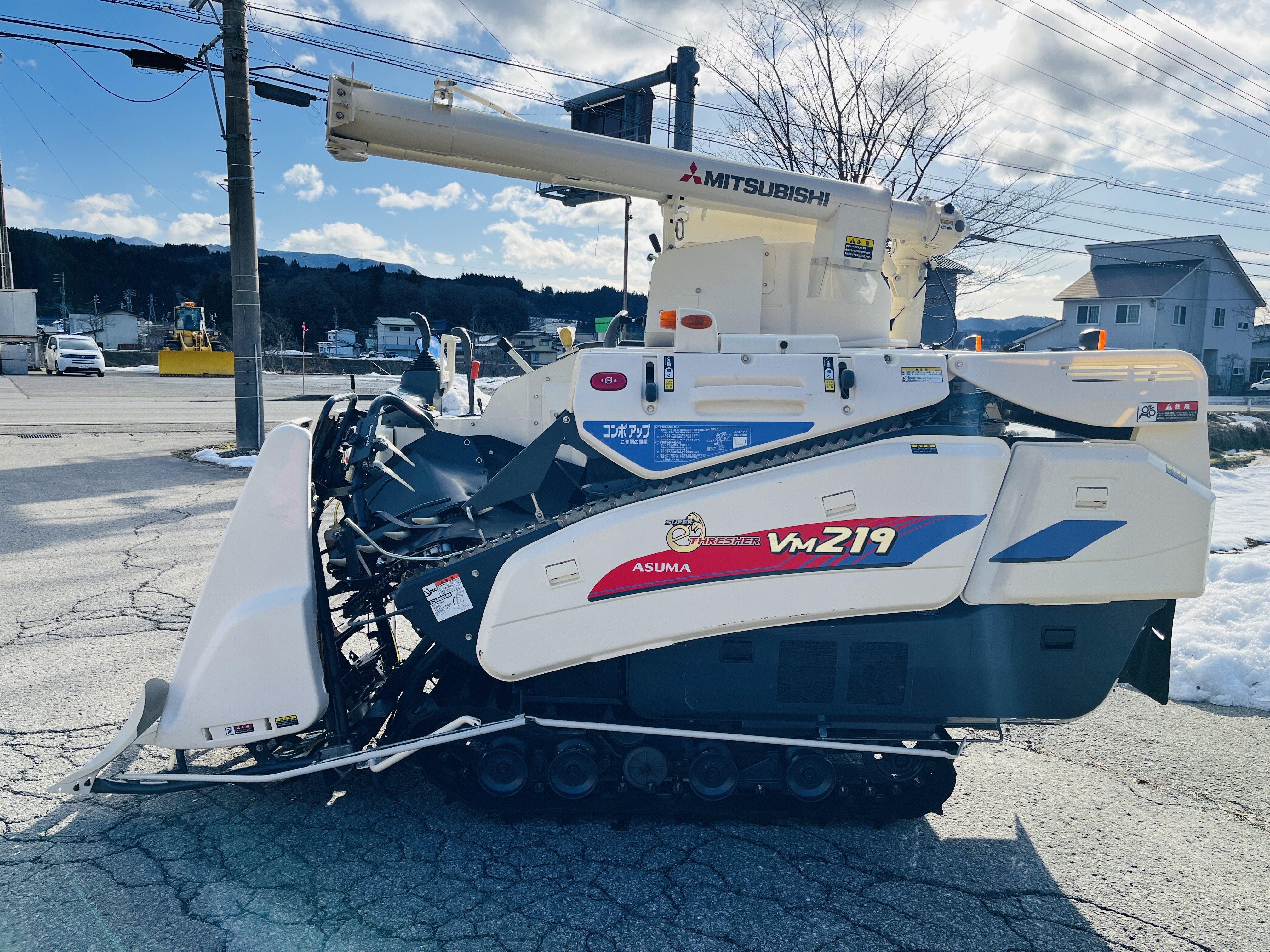 三菱マヒンドラ農機 中古コンバイン VM219Gの商品画像6