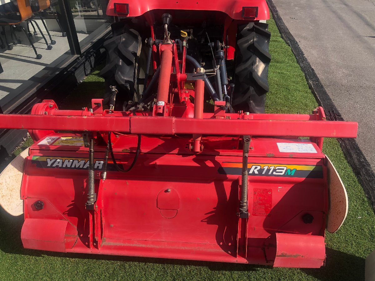 ヤンマー トラクター 【地域限定自宅配送】ヤンマー トラクター AF118: 長さ×幅×高さ2630ｍｍ×1060ｍｍ×1910ｍｍ 出力:18PSの商品画像8