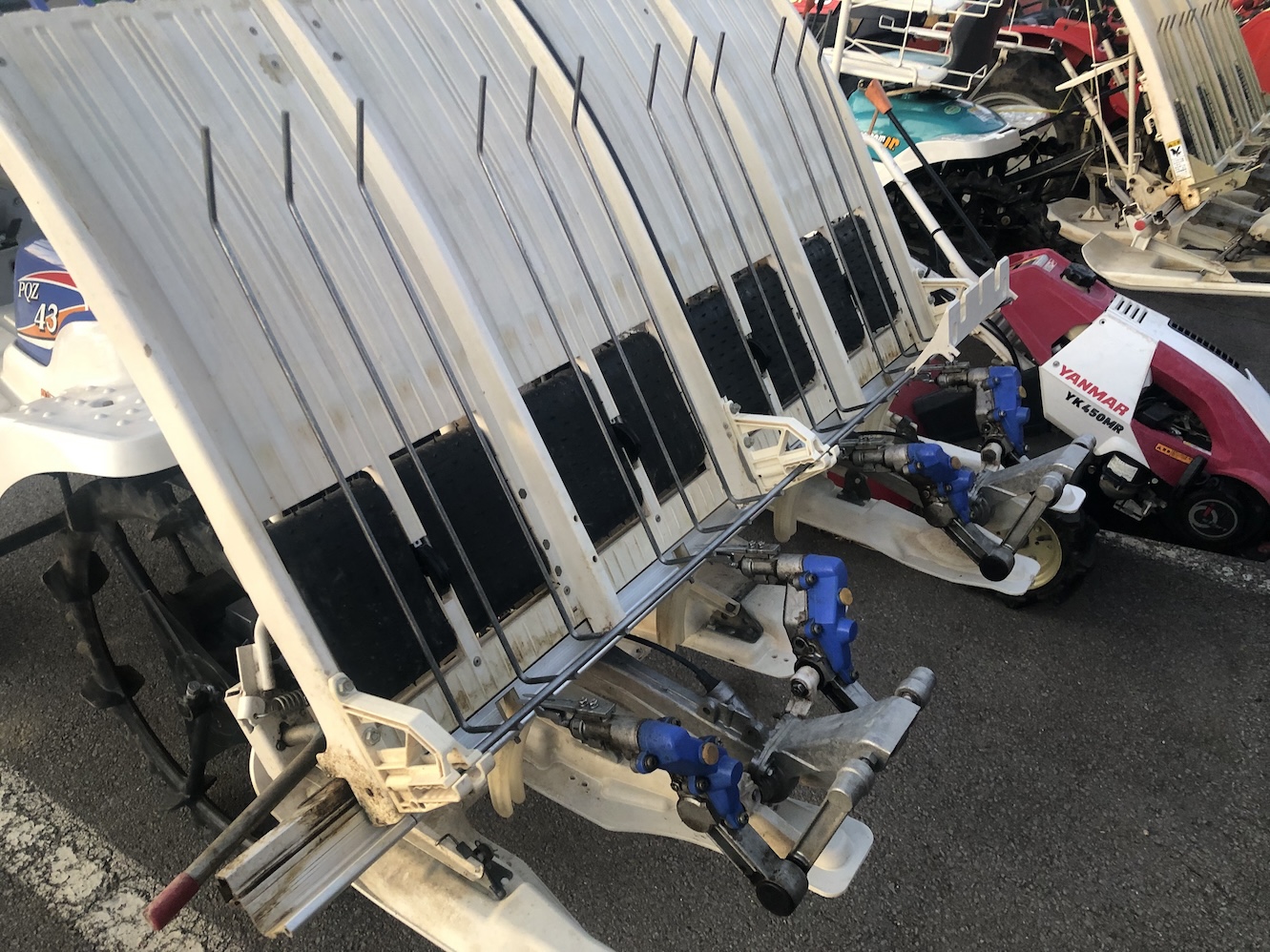 イセキ 中古バインダー 【整備待ち】イセキ 乗用田植機 PQZ43の商品画像6