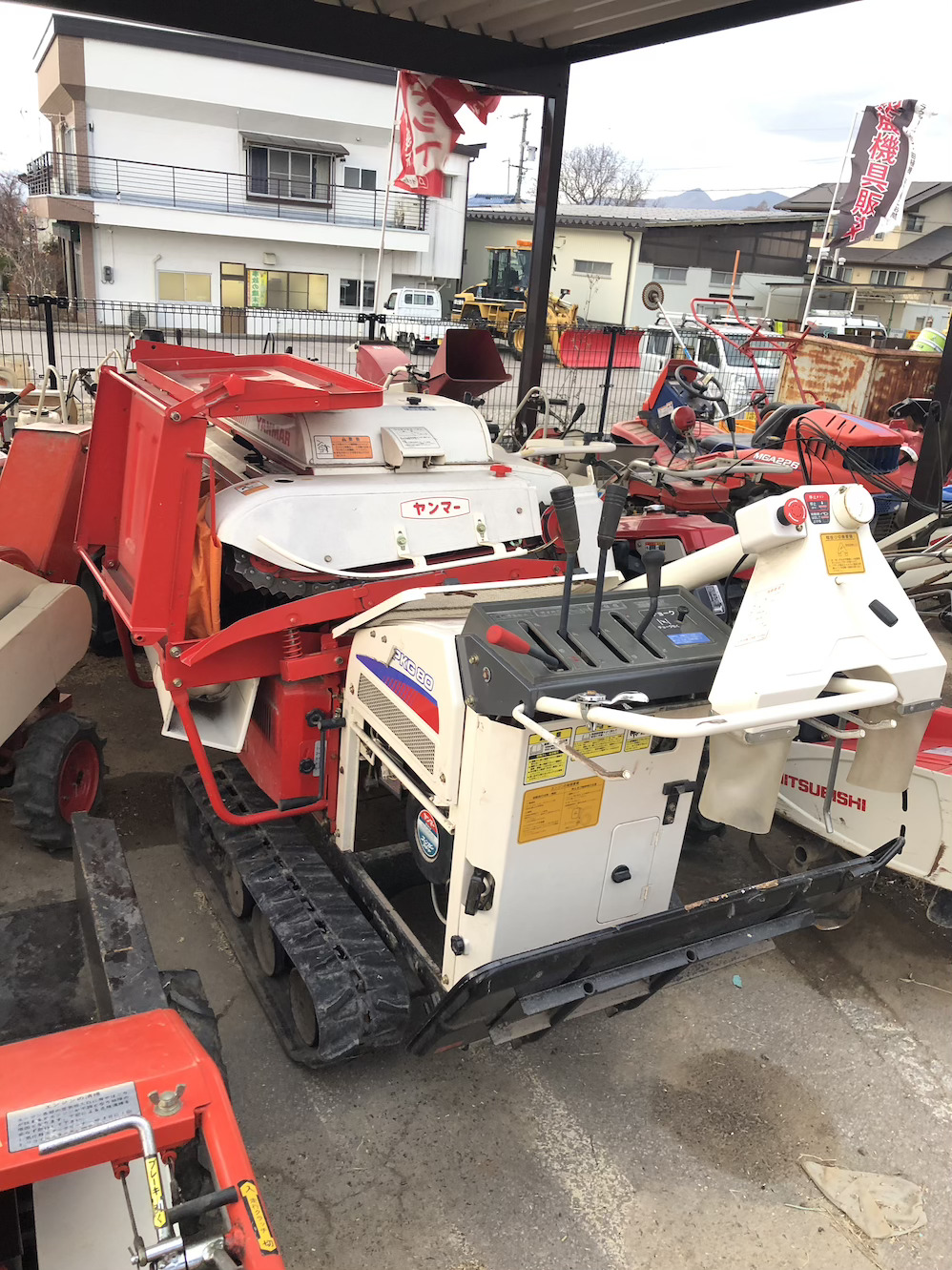 ヤンマー 中古ハーベスター 【整備待ち】ヤンマー ハーベスター PKG80 old-2429の商品画像2