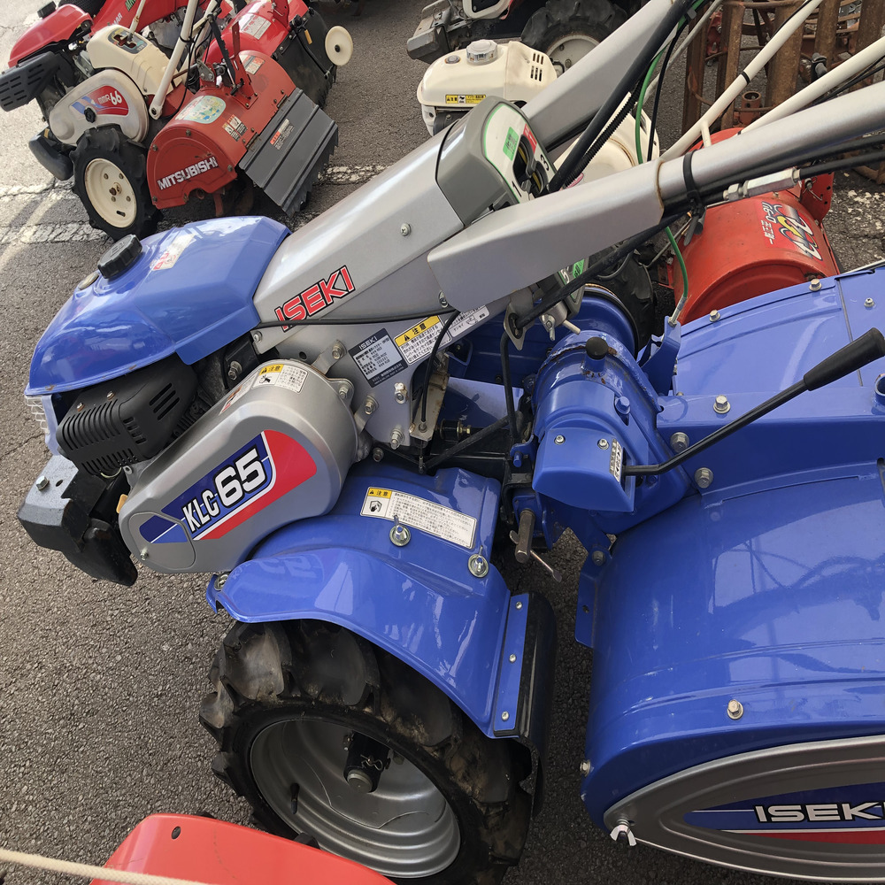 イセキ 中古その他 イセキ 耕耘機 KLC65ーRV12S 長さ×幅×高さ:1770×600×1130（mm） 作業幅600mm エンジン:ガソリンエンジンの商品画像9