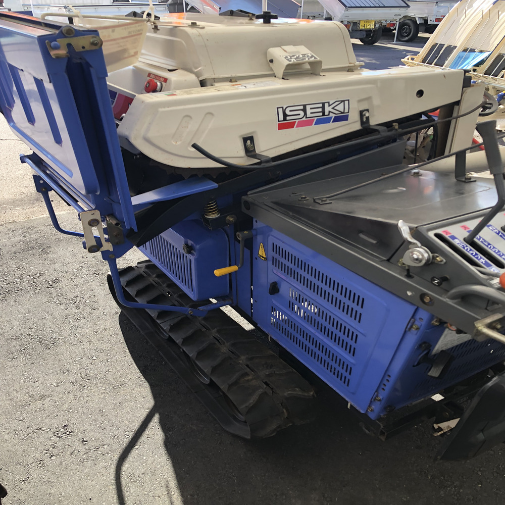 イセキ 中古ハーベスター 【整備待ち】イセキ ハーベスター HMG73E : 機体寸法約 2,085mm × 1,200mm × 1,280mm 馬力 (最大出力):6.0 PSの商品画像6