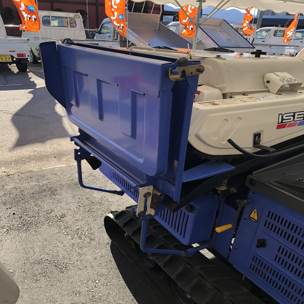 イセキ 中古ハーベスター 【整備待ち】イセキ ハーベスター HMG73E : 機体寸法約 2,085mm × 1,200mm × 1,280mm 馬力 (最大出力):6.0 PSの商品画像8