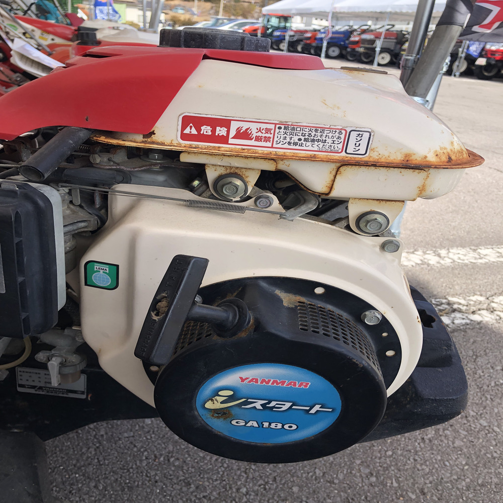 ヤンマー 中古管理機 ヤンマー 管理機 MRT65EX 機体寸法:1410×575×1050(mm) 出力6.2ps 使用燃料/容量:無鉛ガソリン/2.4Lの商品画像6