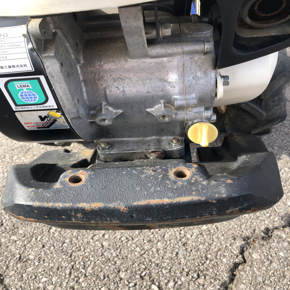 イセキ 中古管理機 イセキ 管理機 KCR500-HX 機体寸法:1420×600×1120(mm) 出力4.3ps 使用燃料/容量:無鉛ガソリン/2.0Lの商品画像10