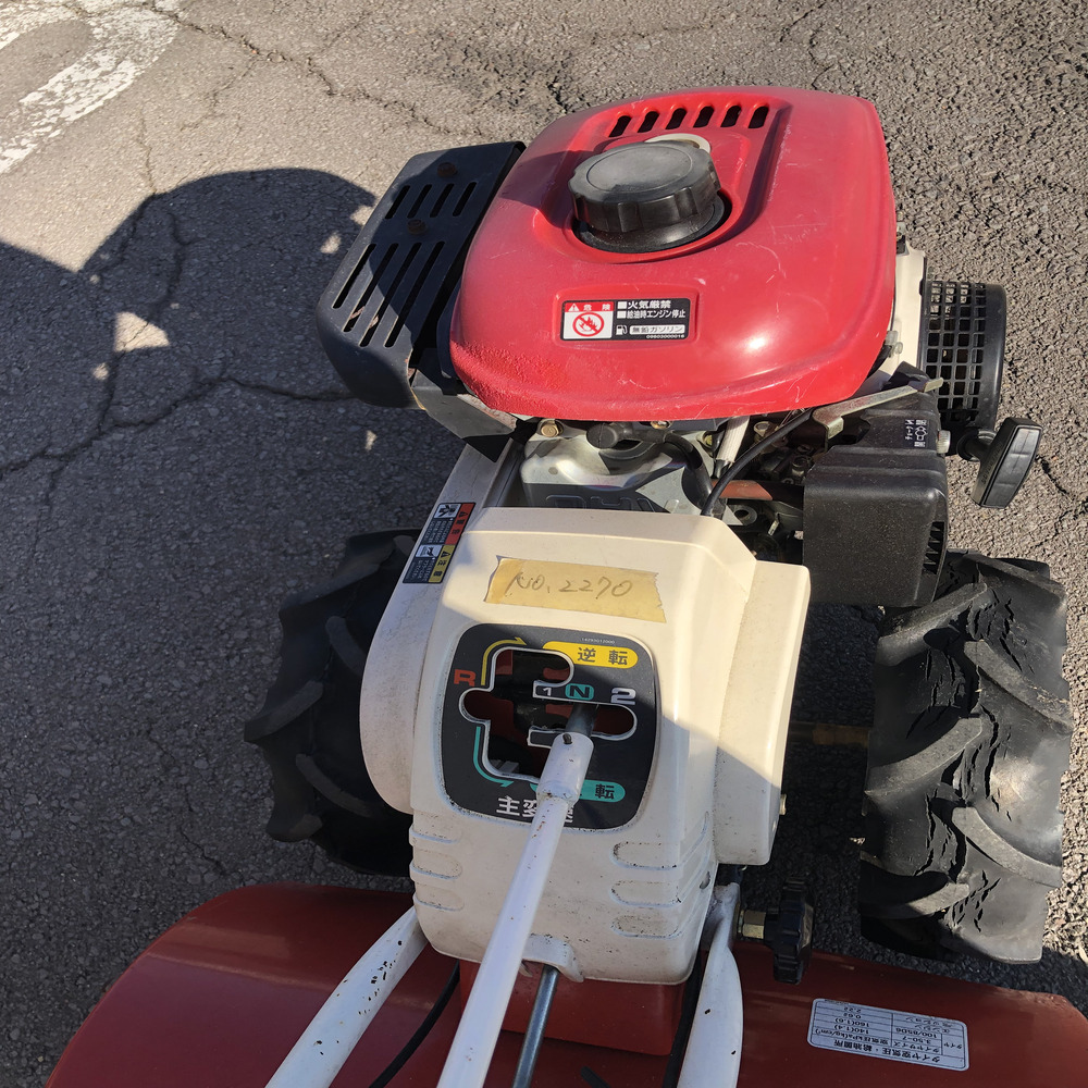 三菱マヒンドラ農機 中古管理機 三菱農機 管理機 MMR66 機体寸法:1400×560×940 出力3.5PS 使用燃料/容量:ガソリン/2.6Lの商品画像4