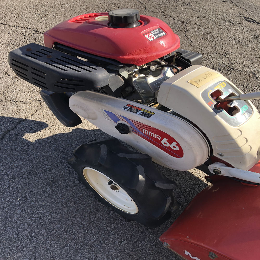 三菱マヒンドラ農機 中古管理機 三菱農機 管理機 MMR66 機体寸法:1400×560×940 出力3.5PS 使用燃料/容量:ガソリン/2.6Lの商品画像9