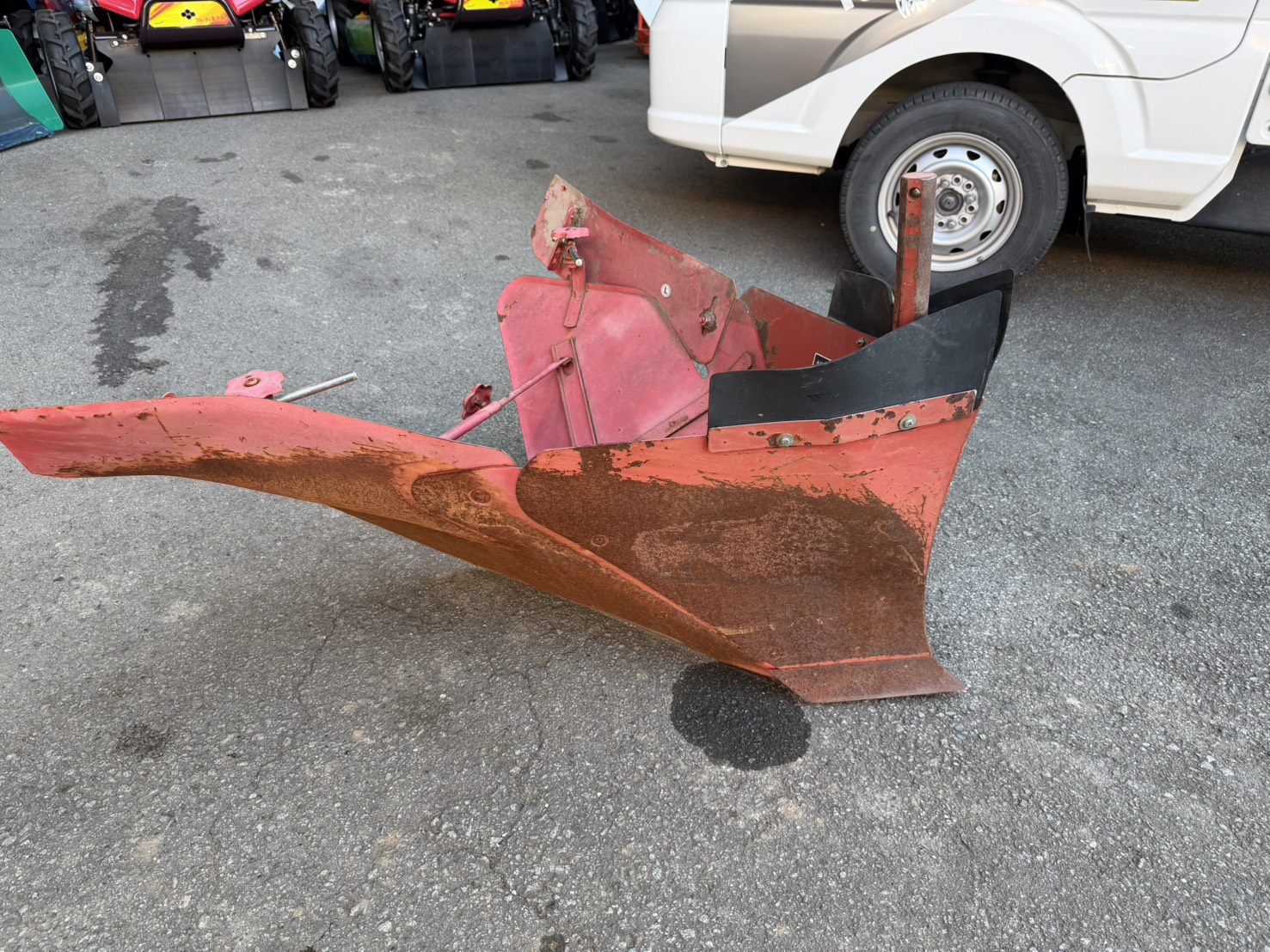 その他 中古その他 トラクター用アタッチメント 畝立て器　7型の商品画像4